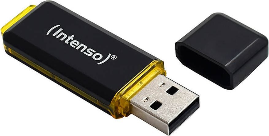USB-Stick Intenso High Speed Line 3537492, 256GB, Super Speed USB 3.2 Gen 1x1 Typ A,
Kunststoff, schwarz/gelb