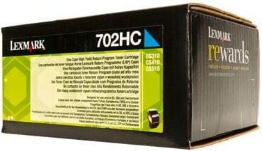 Lexmark Lasertoner 70C2HC0, cyan, 3.000 Seiten