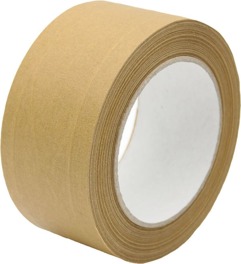 Papier-Packband SupraCraft Plus BN 100313, 50mm x 50m, Papier fadenverstärkt, braun