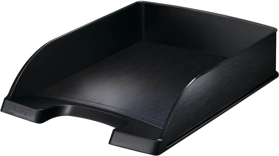 Ablagekorb Leitz Style 5254, A4, 7cm hoch, Polystyrol (PS), schwarz