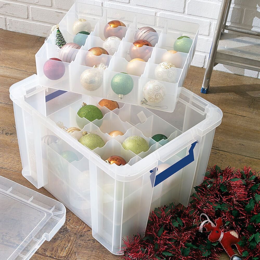 Aufbewahrungsboxen Fellowes Bankers Box ProStore 7730901, 48 Liter, Außenmaße: 480x440x315mm (BxTxH),
Kunststoff (PP), mit Deckel, transparent