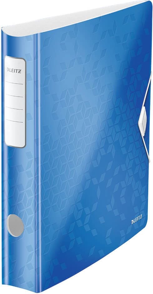 Ordner A4 Leitz Active WOW 1107, 65mm, Polyfoam, A4, 6,5cm Rücken, 180 Grad, Kunststoff, blau