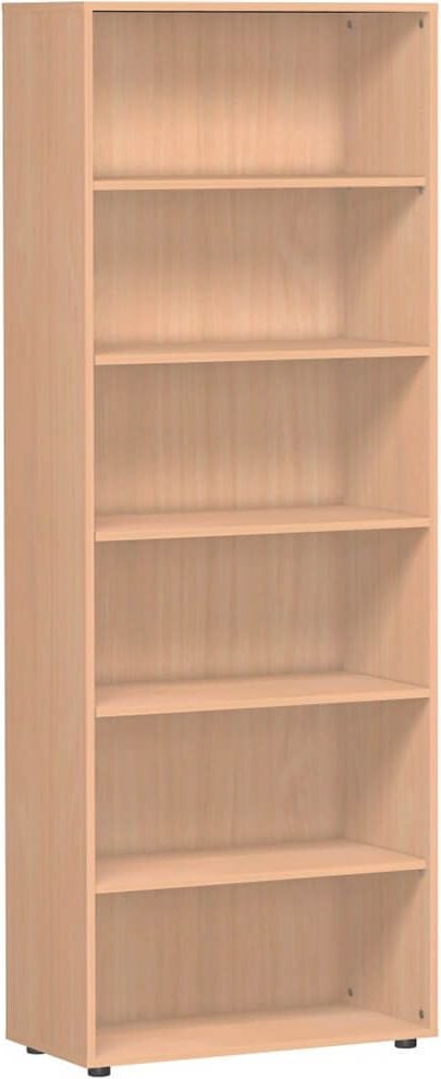 Aktenregal Geramöbel Mailand S-386001, 80x216x40cm (BxHxT), 5
Fachböden, buche