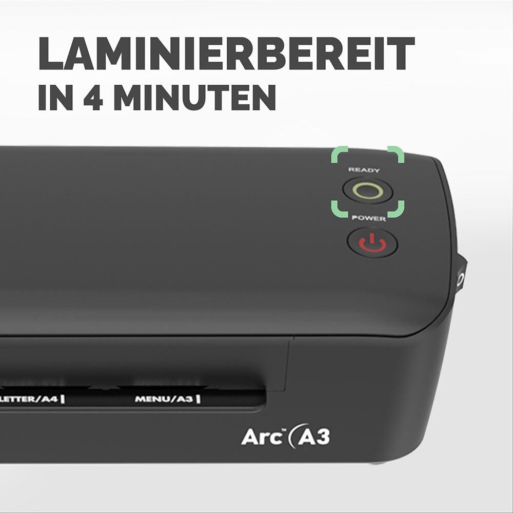 Laminiergerät Fellowes Arc A3 100016948, bis DIN A3, max. Breite 320mm, bis 80 mic