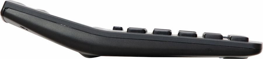 Tischrechner Maul ECO 650 7268690, 12-stelliges LC-Display, Solarbetrieb, Blauer Engel, schwarz