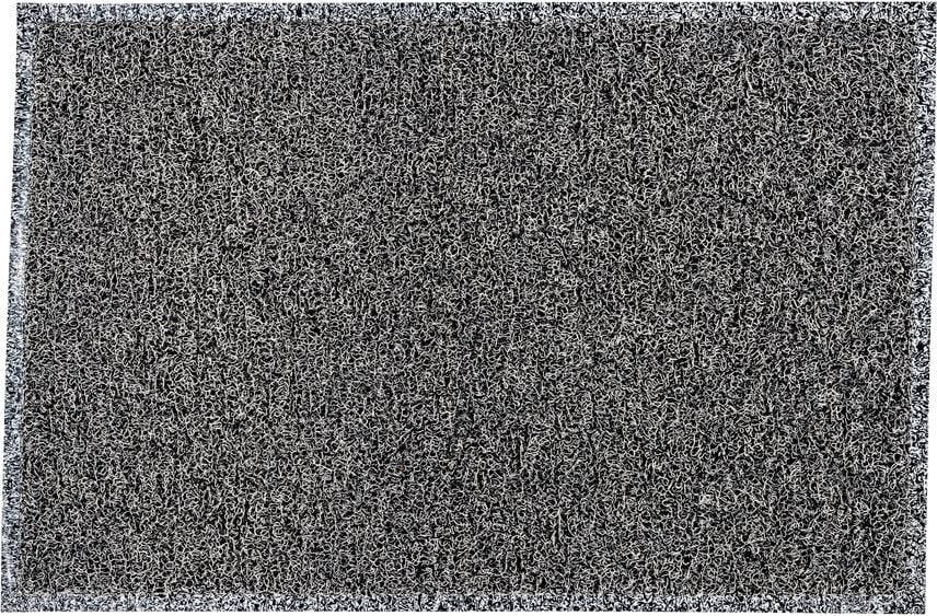 Schmutzfangmatten DOORTEX twistermat EDEMFLVA0008, 50x80cm, rechteckig, Innenbereich, schwarz/weiß