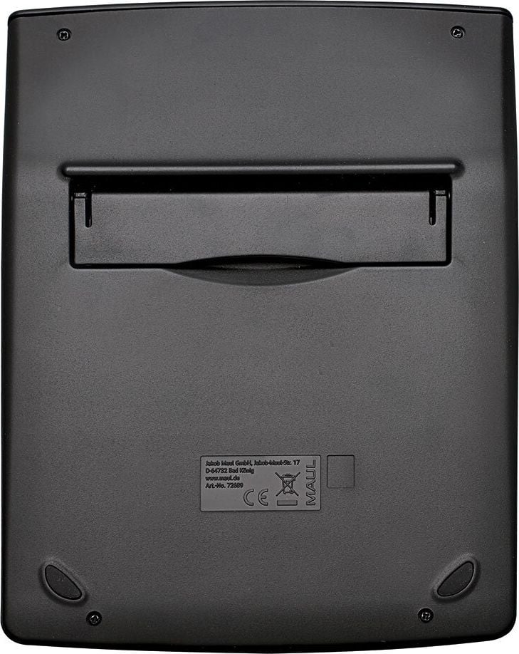 Tischrechner Maul ECO 950 7268990, 12-stelliges LC-Display, Solarbetrieb, Blauer Engel, schwarz