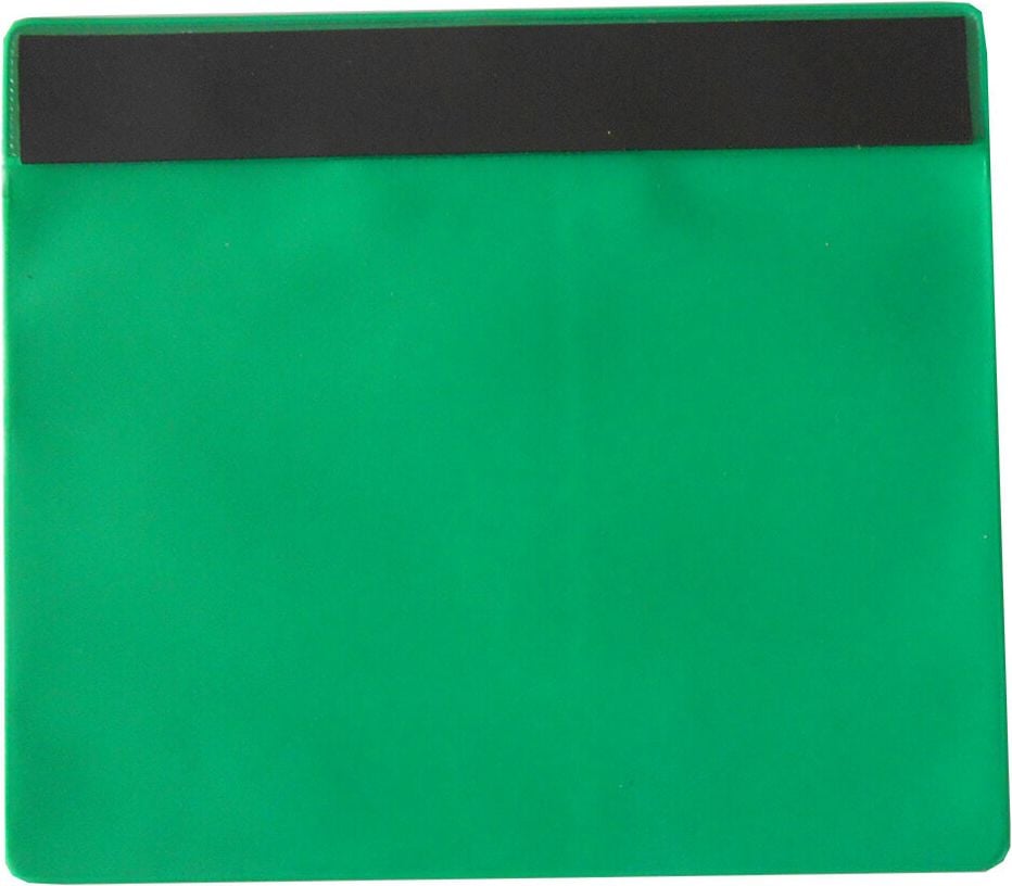 Gitterboxtaschen tarifold Kennzeichnungshülle 16224, A5 quer, magnetisch, ohne Lasche, PVC,
Pack 10 Stück, rot