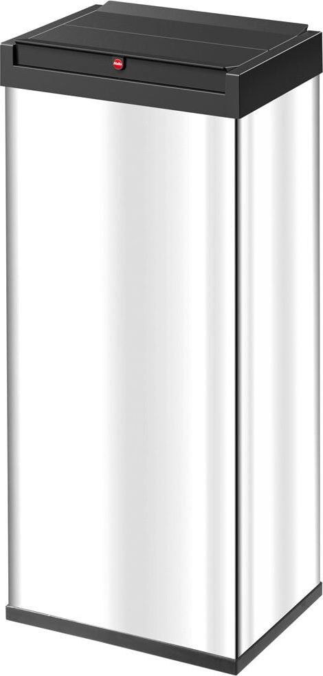 Abfallsammler Hailo Big-Box Swing XL 8602110, 52 Liter, Edelstahl/schwarz