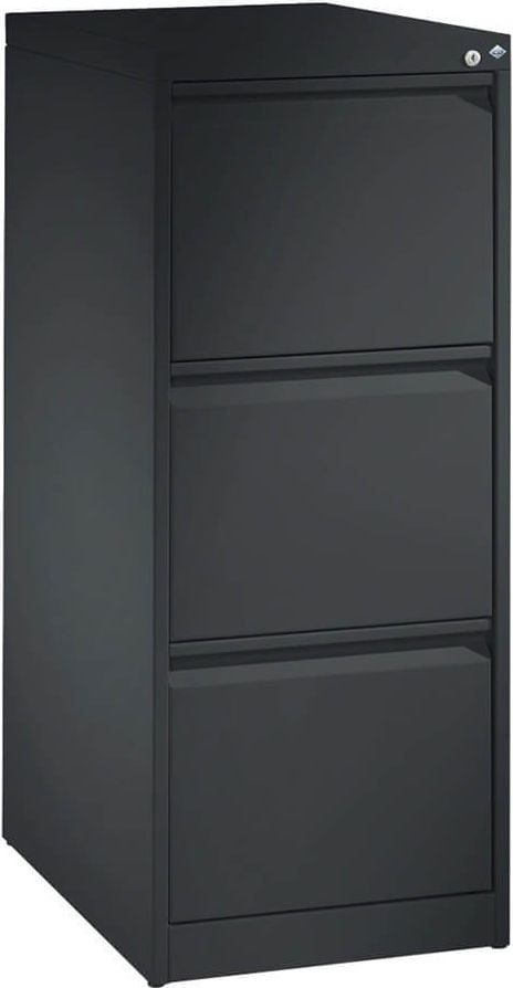 Hängeregistraturschrank CP C 2000 Acurado 12423-311, 43,3x104,5x59cm (BxHxT), 3 Schübe, 1-bahnig,
Griffleiste, anthrazit
