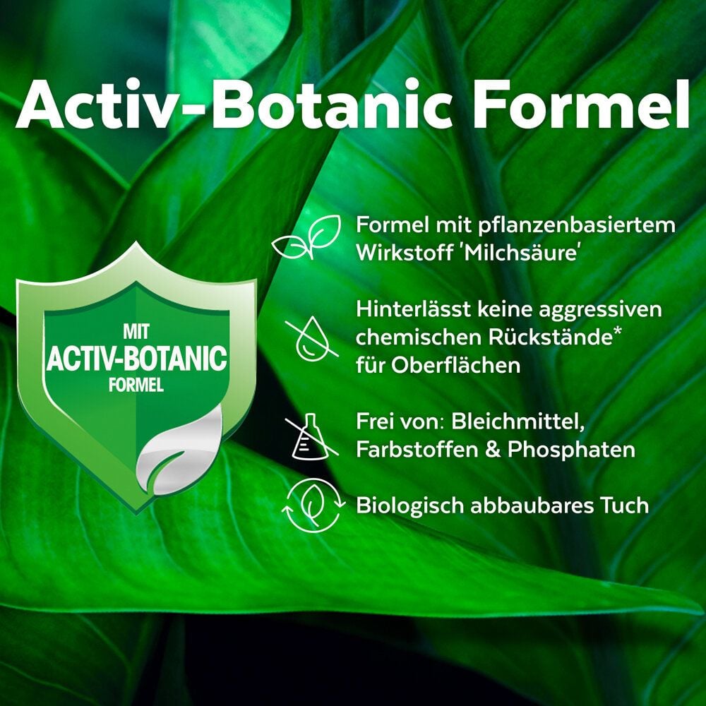 Flächendesinfektionstücher Sagrotan Hygiene-Reinigungstücher, Spenderpack 60 Tücher