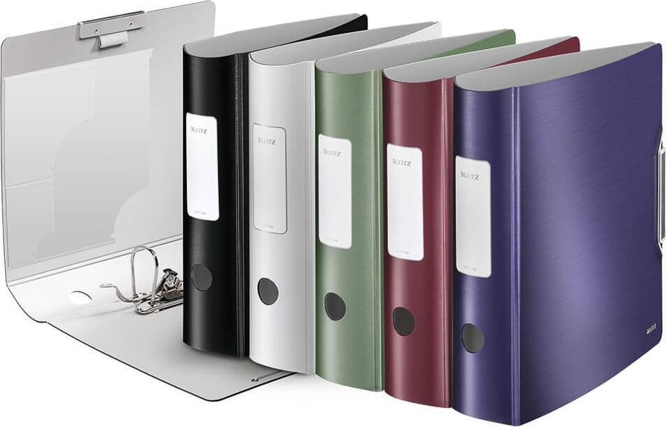 Ordner A4 Leitz Active Style 1108, 82mm, Polyfoam, A4, 8,2cm Rücken, 180 Grad, Kunststoff, grün