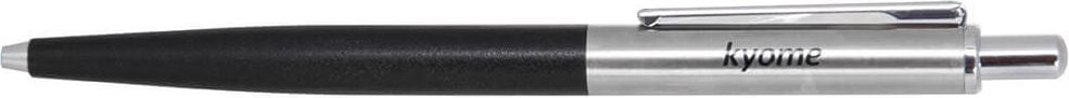 Kugelschreiber Kyome Metall 305, Mehrweg, G2 Großraummine im Parker-System, schwarz