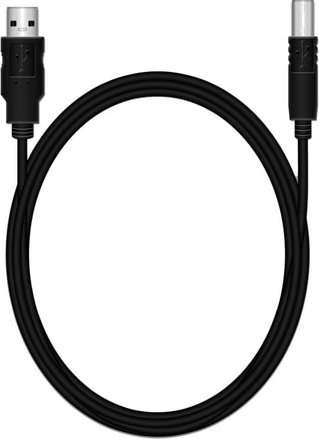 Anschlusskabel Stecker A auf Stecker B MediaRange MRCS101, USB 2.0 Anschlusskabel, Stecker A auf B,
Kabellänge 1,8 m, schwarz