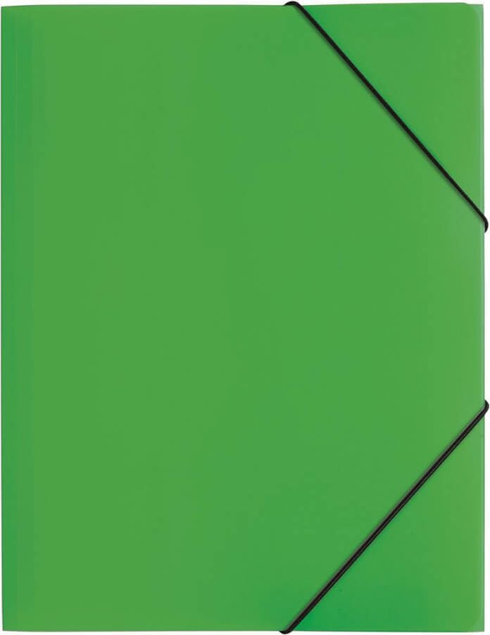 Eckspanner Pagna 21613, A4, Gummizugverschluss, PP, 3
Einschlagklappen, grün