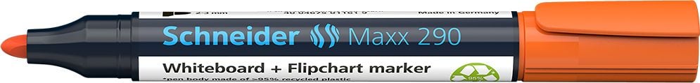 Boardmarker Schneider Maxx 290 1290, ca. 2-3mm, Rundspitze, orange