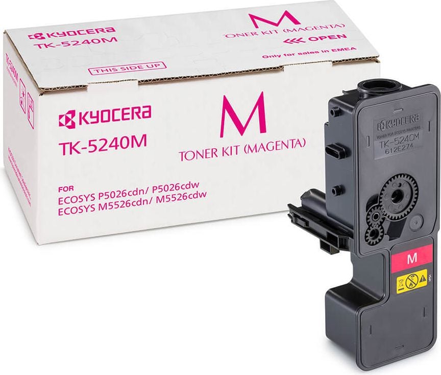 Kyocera Lasertoner TK-5240M, magenta, 3.000 Seiten