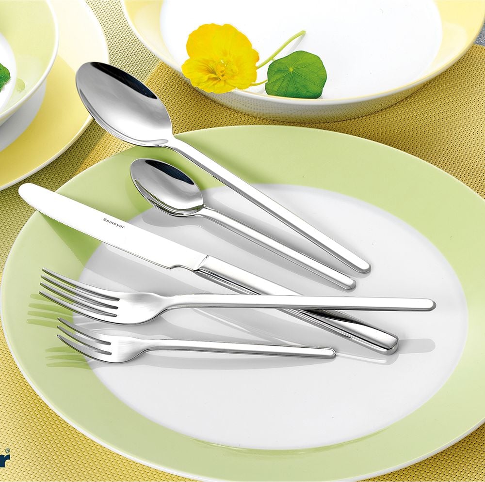 Esmeyer Besteckgarnitur BETTINA 250-142, 180-teilig, Edelstahl, hochglanz-poliert,
silber