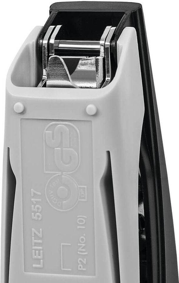 Heftgerät Leitz New NeXXt 5517, bis 10 Blatt Einlegetiefe: 50mm, für Nr. 10
Klammern, schwarz