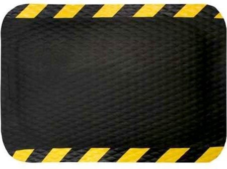 Anti-Ermüdungsmatten M+A Matting Hog Heaven, 84x147cm, rechteckig, für Trockenbereiche,
elektrisch leitfähig, schweißsicher,
Sicherheitsstreifen, 100% Nitrilgummi, schwarz