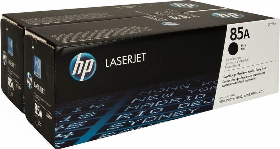 HP Lasertoner CE285AD Nr. 85A, Doppelpack schwarz, je 1.600
Seiten