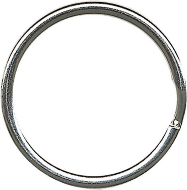 Schlüsselringe Alco 1920-10, 20mm Durchmesser, Stahl, Pack 10 Stück
