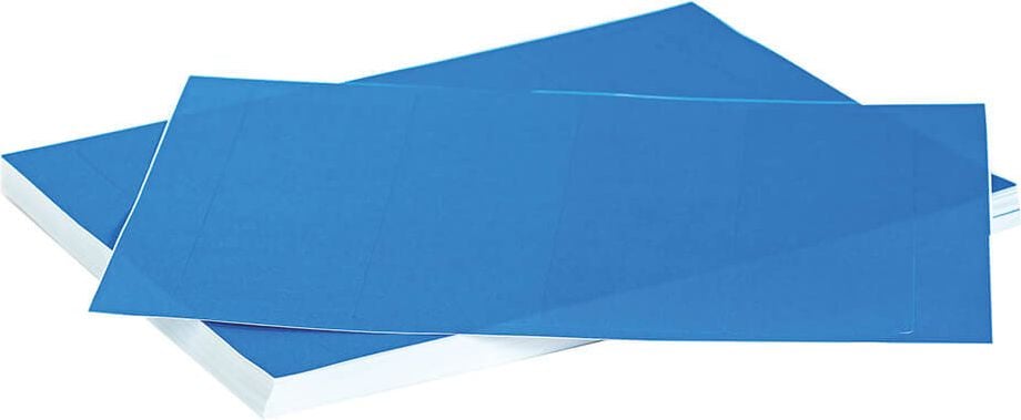 Rückenschilder Corona, breit/kurz, 192x61mm, auf A4, Pack 100
Blatt/400 Stück, grün