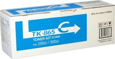 Kyocera Lasertoner TK-865C, cyan, 12.000 Seiten
