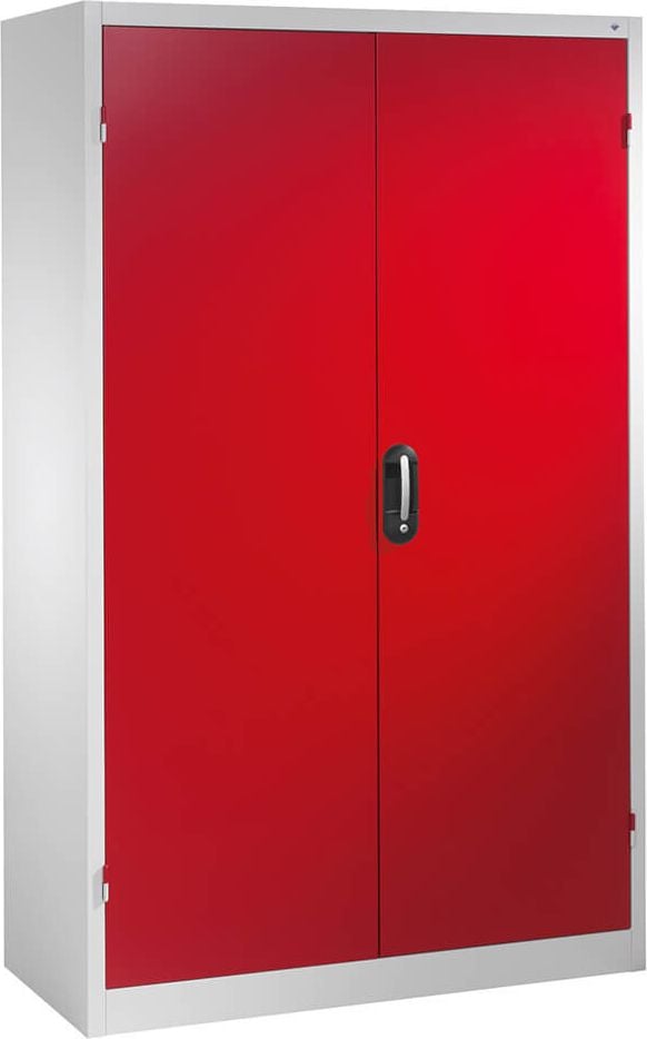 Werkstattschrank CP Serie 89 Werkzeugschrank 8931-503, 120x195x50cm (BxHxT), 4 Böden, 3 Schubladen,
2 Flügeltüren, rot