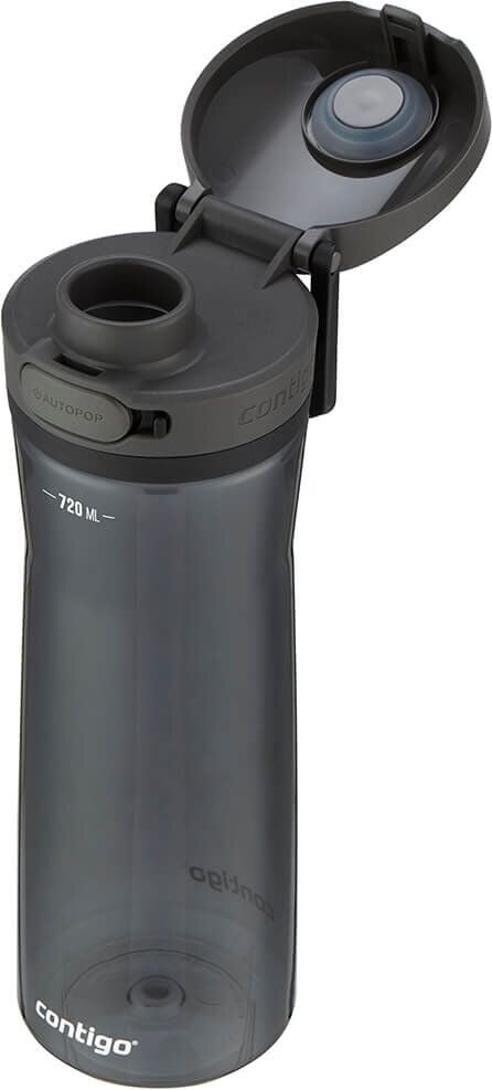 Trinkflasche Contigo Jackson 2.0 AUTOPOP 215643, 720ml, auslaufsicher (Autopop), Klappgriff,
100% BPA-frei, schwarz