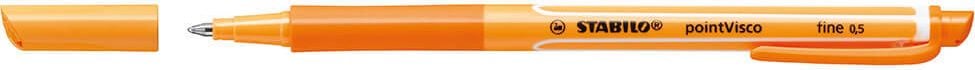 Tintenroller STABILO pointVisco 1099, 0,5mm, orange