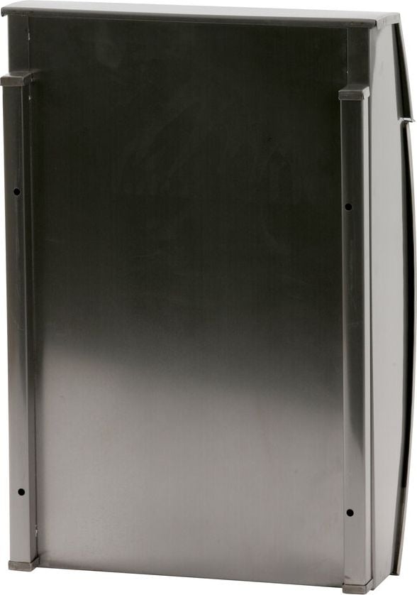 Briefkasten V-Part Tian, 485x325x150mm(HxBxT), mit Namensschild,
Edelstahl matt