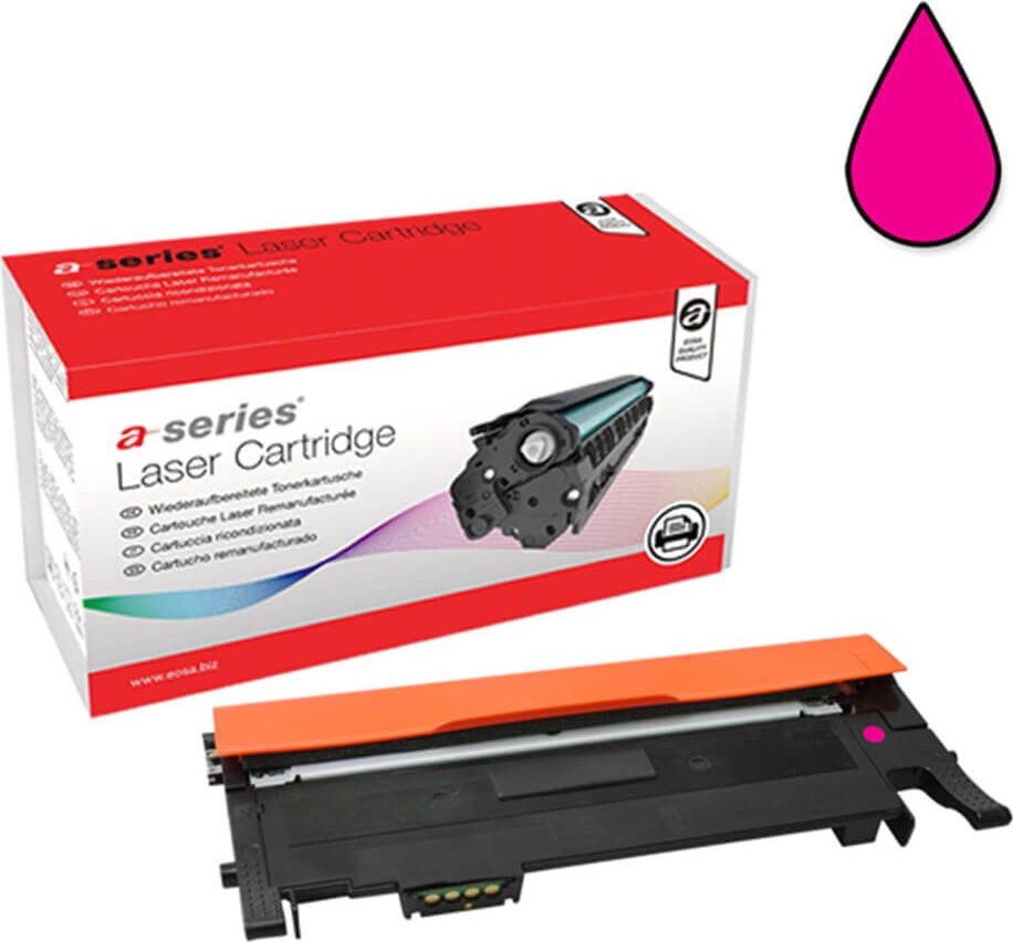a-series Lasertoner für Samsung CLT-M406S/ELS, magenta, 1.000 Seiten