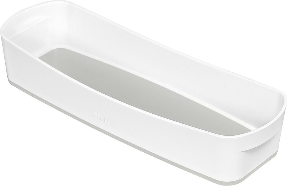 Aufbewahrungsschalen Leitz MyBox WOW 5258, 307x55x105mm, Kunststoff, weiß mit farbigem
Boden, grau