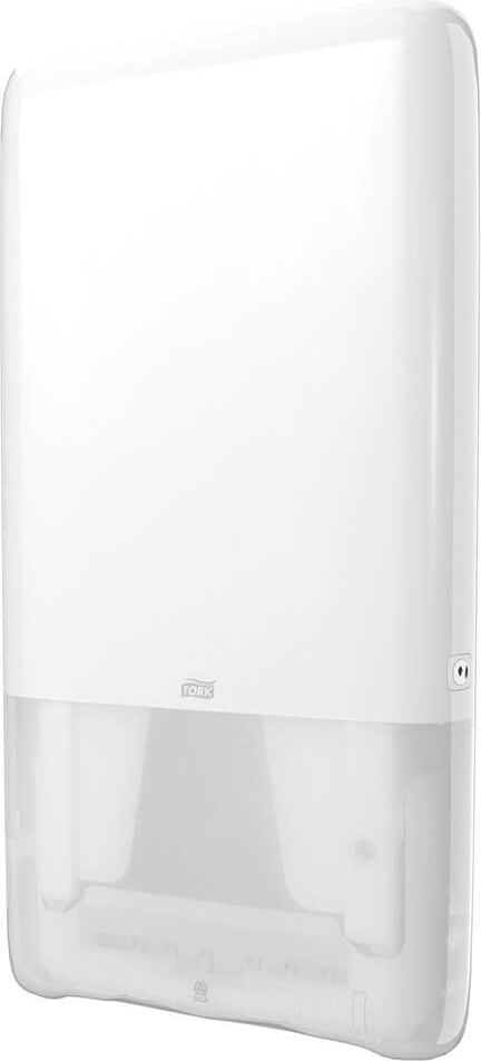 Handtuchspender Tork PeakServe Elevation Midi H5 552500, 37x73,1x10,1cm (BxHxT), Kunststoff, für
Endloshandtücher, weiß