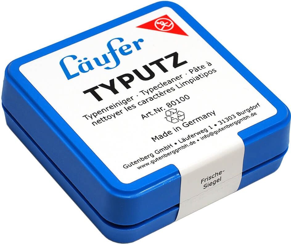 Typenreiniger Läufer 69248, Knetmasse