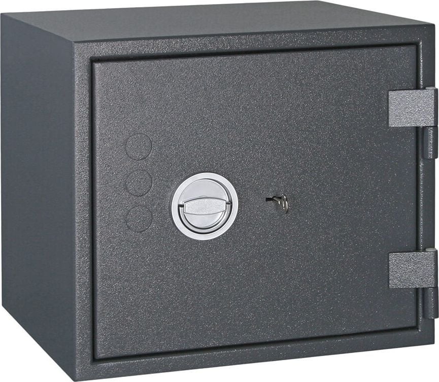 Brandschutzschrank Format Paper Star Light 2 1-türig ELO, 23,5x33,3x30,4cm, 55kg, Sicherheitsstufe S2,
Feuersicherheit LFS 30 P, Volumen 25 Liter, graphit