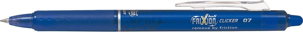 Tintenroller Pilot FriXion Ball Clicker BLRT-FR7 2270, ca. 0,4mm, radierbar, Druckmechanik,
Gehäusefarbe=Schreibfarbe, rot