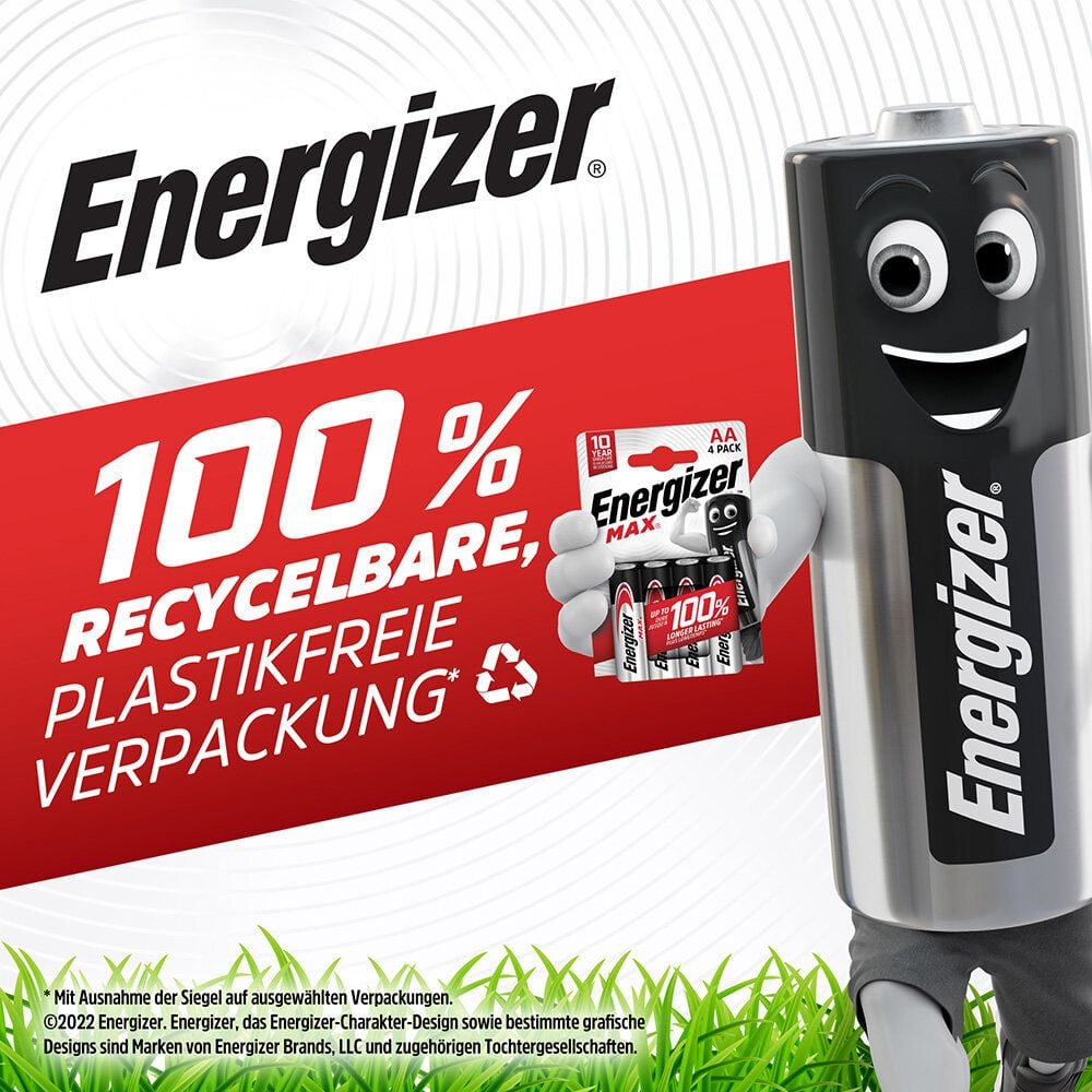 Batterien Energizer Max Mignon Bonuspack 15+5 (AA), 1,5 V, bis zu 10 Jahre Leistungserhalt, Bonuspack 20 Stück (5 Stück gratis)