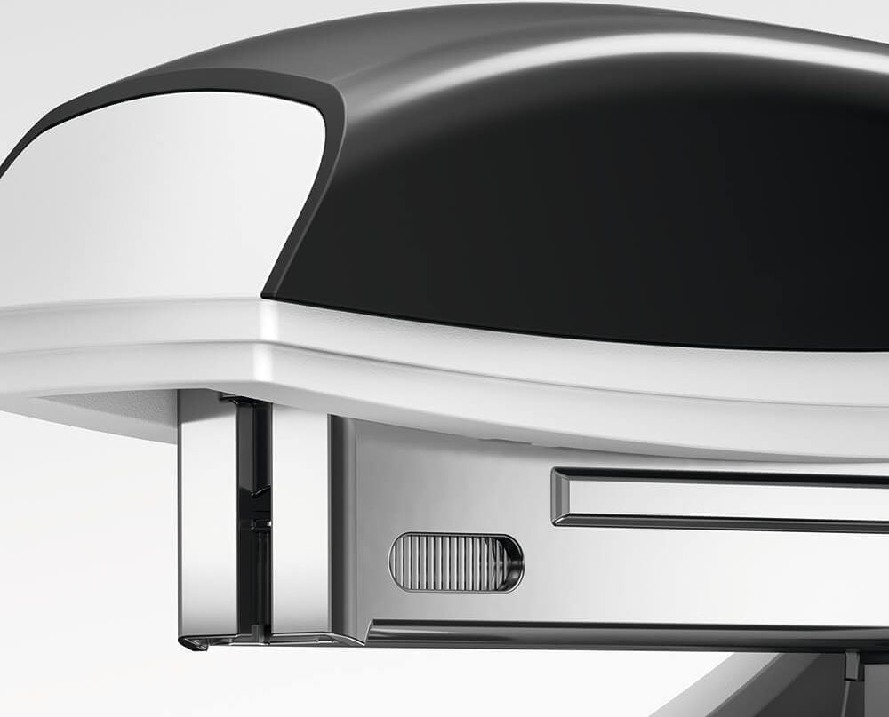 Heftgerät Leitz New NeXXt 5504, bis 40 Blatt, Einlegetiefe: 60mm, für 24/6,
24/8 und 26/6 Klammern, schwarz