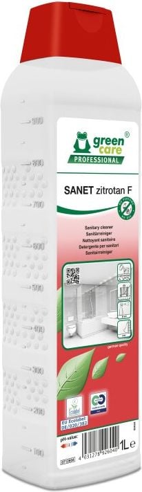 Sanitärreiniger green care professional SANET zitrotan F, 1 Liter, mit Zitronensäure