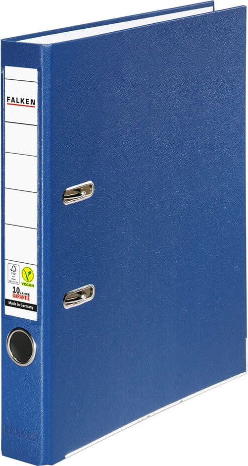 Ordner A4 Falken PP-Color 099841, 50mm, PP, A4, 5cm Rücken, PP-Folie, blau