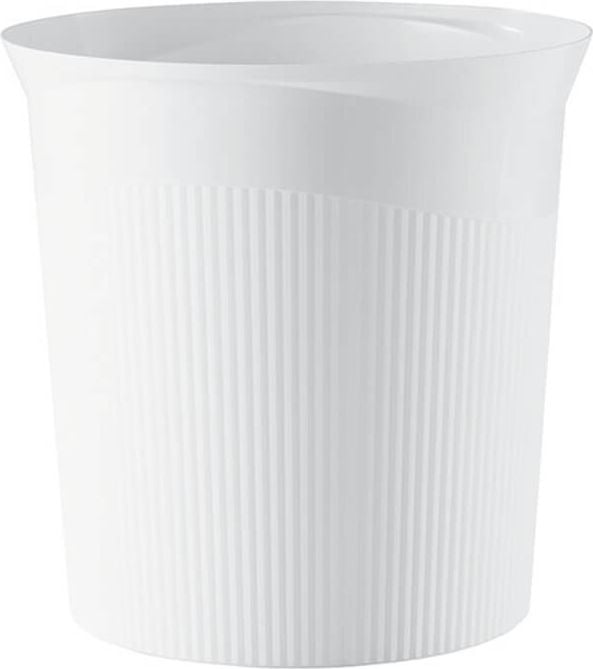 Papierkorb HAN Re-LOOP 18148, 13 Liter, 100% PIR-Kunststoff Rezyklat, weiß