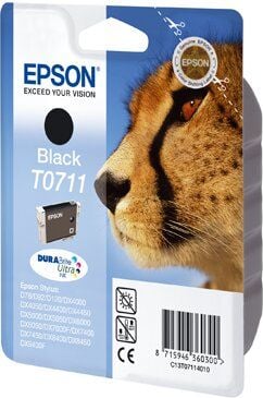 Epson Tintenpatrone T0711, schwarz, 7,4ml