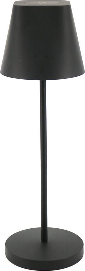 LED-Schreibtischleuchte Unilux Ava 40019095, 8 W, LED (warmweiß), 142lm/W, spritzwassergeschützt, Standfuß, schwarz