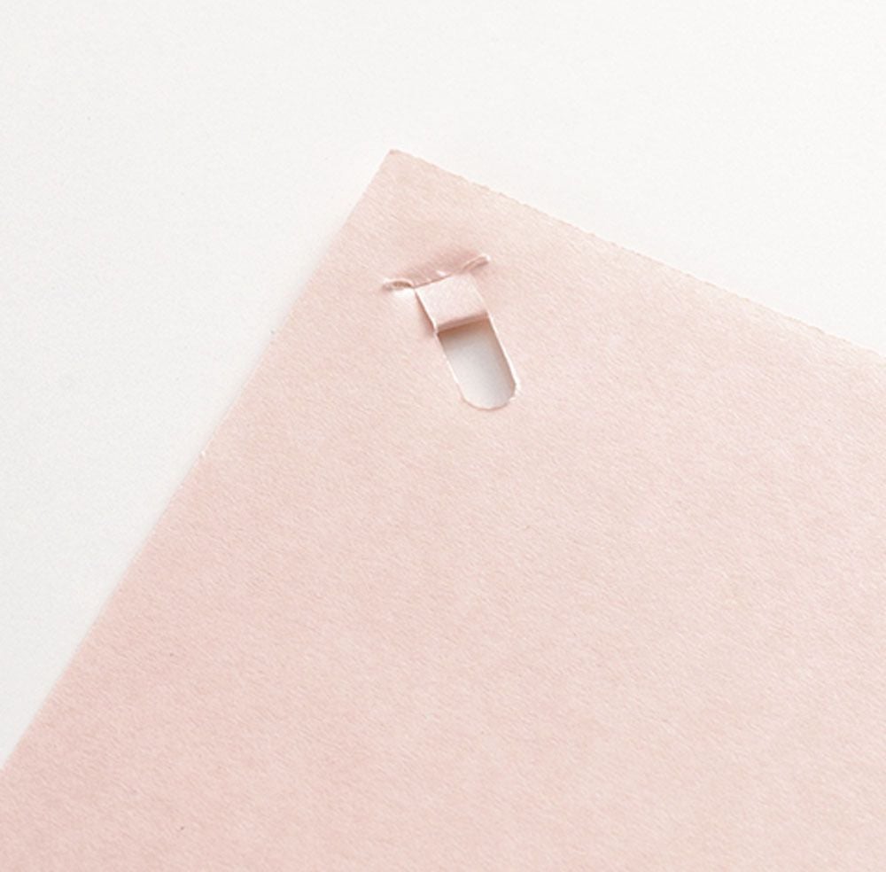 Heftgerät PLUS Japan SL-106AB, bis 5 Blatt, Einlegetiefe: ca. 20mm,
klammerlos, pink