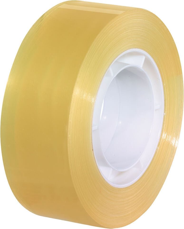 Klebefilm Tesa Standard 57207-00001-00, 19mm x 33m, transparent, PP, Pack 8 Rollen