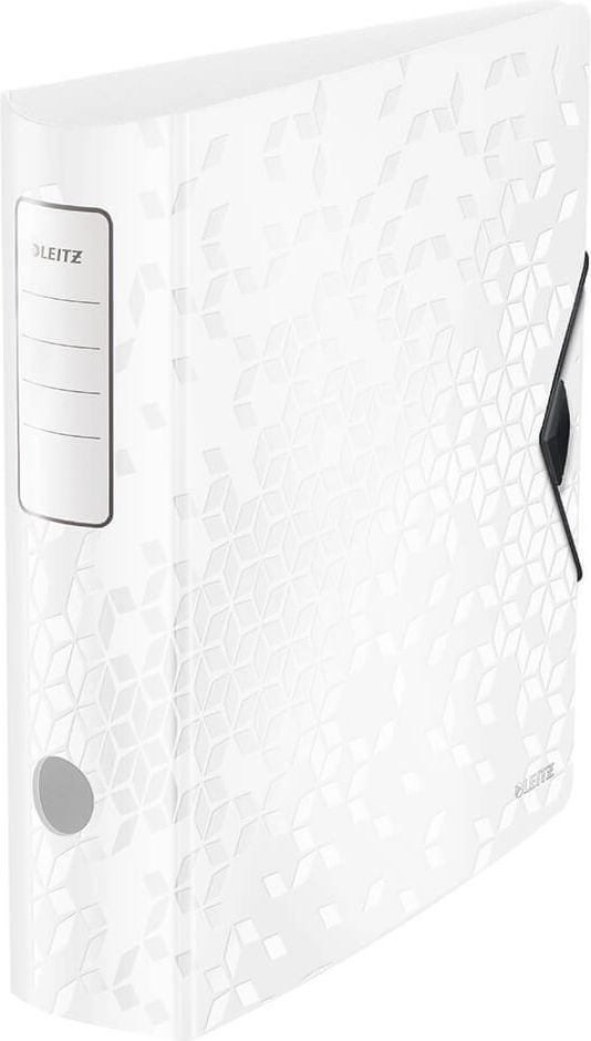 Ordner A4 Leitz Active WOW 1106, 82mm, Polyfoam, A4, 8,2cm Rücken, 180 Grad, Kunststoff, weiß