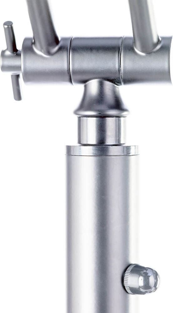 LED-Stehleuchte Unilux VARIALUX ARTICULÉ 400090471/400090469, 29,9 W LED (warmweiß), 120lm, stufenlos
dimmbar, 160-186cm hoch, grau