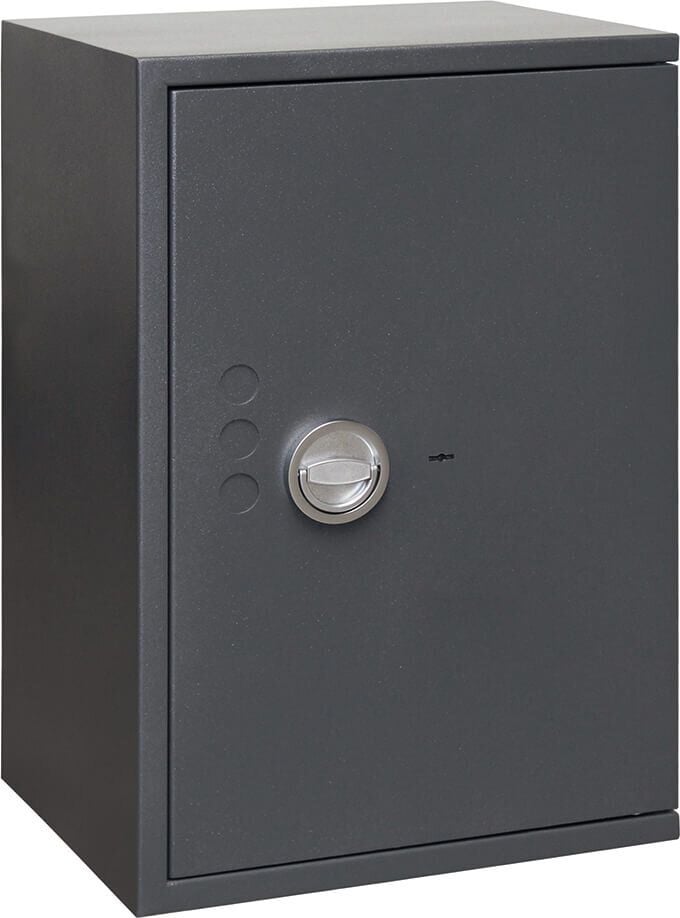 Wertschutzschrank Format Lyra 1, 40,5x40x27cm, 42kg, Widerstandsgrad 1, EN
1143-1 zertifiziert, 16 Liter Volumen, hellgrau